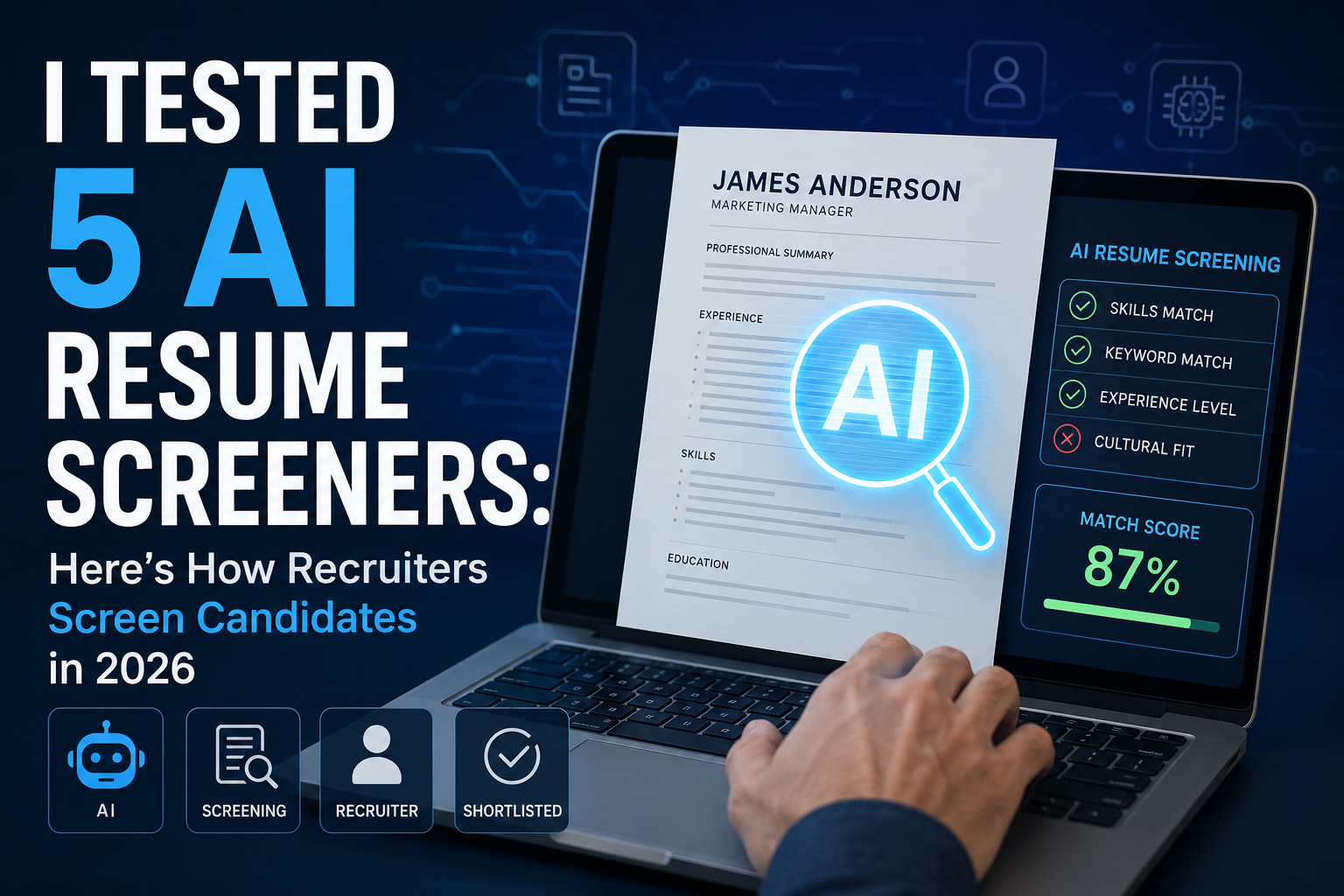 how AI screens resumes